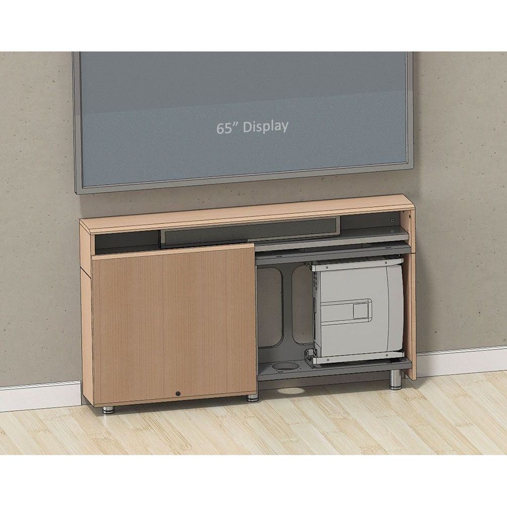 Avfi Rack AVFI CR2-WM Dual Rack Credenza — Podium Stage
