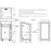 avfi multimedia lectern lex31 dimensions