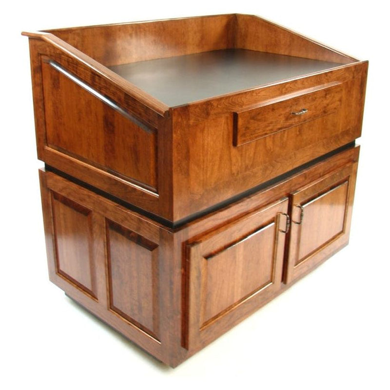 executive wood ambassador lectern standard
