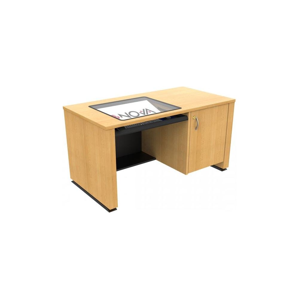 nova solutions av lectern with downview back view