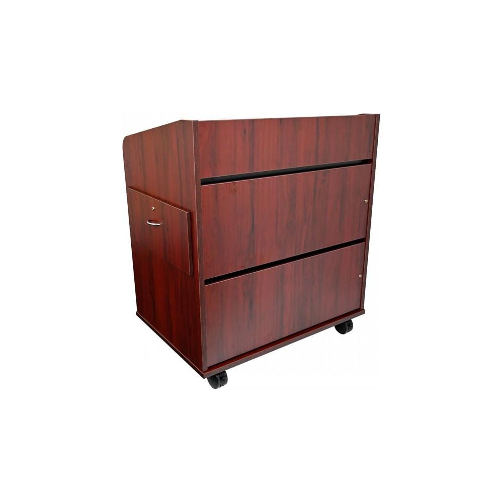 Nova Solutions Privacy Side AV Lectern With Pullout Shelf