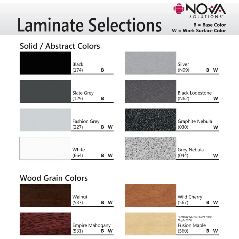 Nova Solutions Prestige Height Adjustable AV Lectern