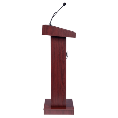 Oklahoma sound orator lectern side view