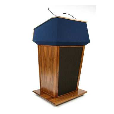 Executive Wood Presidential Plus Evolution Sound Lectern- Presidential lectern that can be used at graduations, outside conferences, you name it!