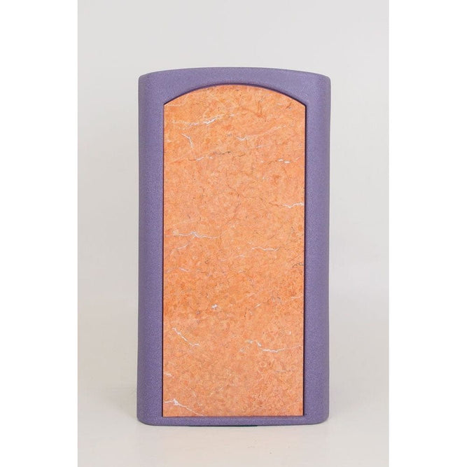 purple custom podium front view