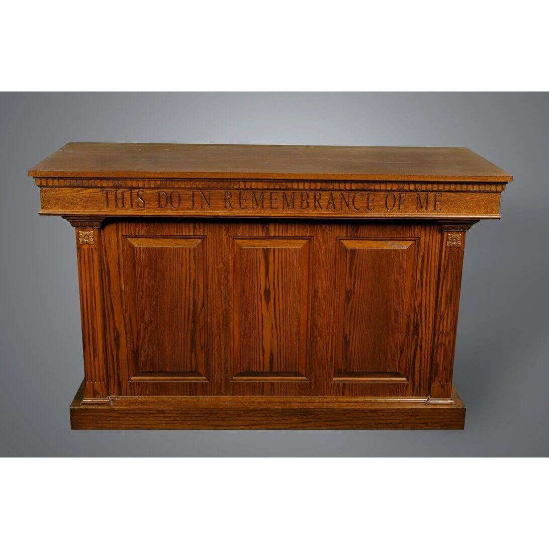 Imperial Woodworks Communion Table #8201 — Podium Stage
