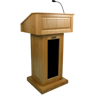 Amplivox Wireless Victoria Lectern SW3020- A podium with a built in sound system