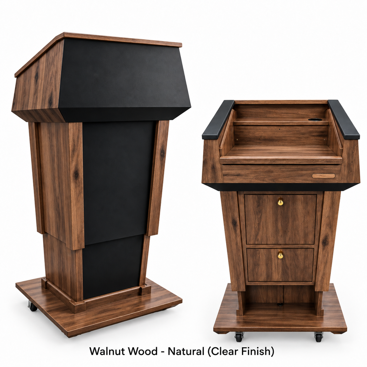 Executive Wood Presidential Plus Evolution Lift™  Sound Lectern | PRES900-EV-LIFT
