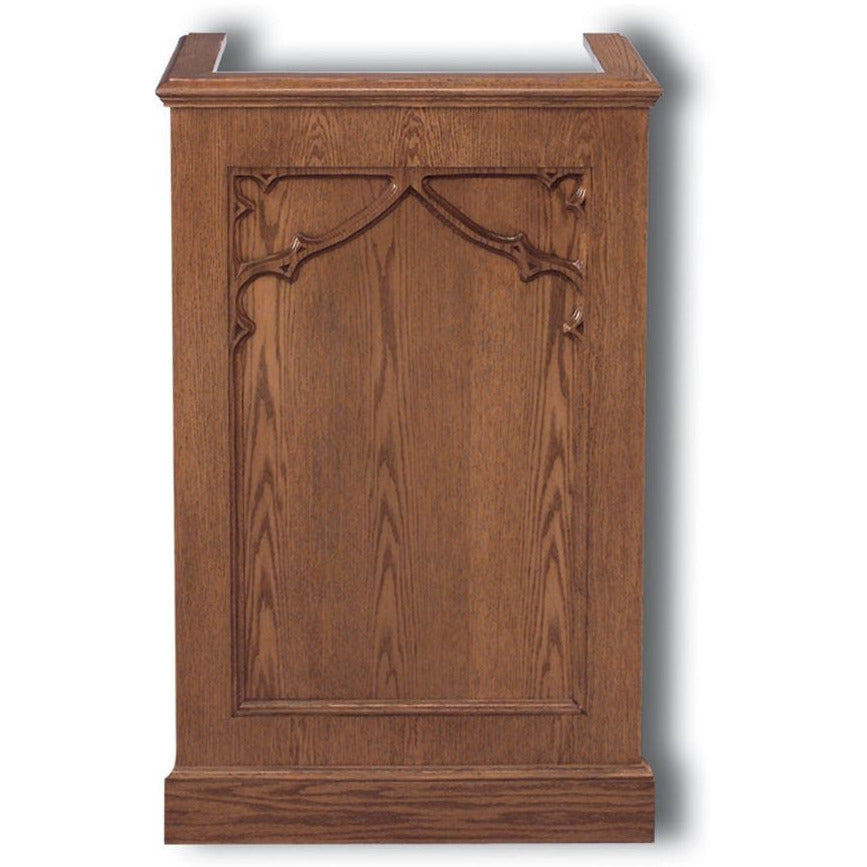 Imperial Woodworks NO 201 Traditional Wooden Pulpit — Podium Stage