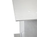 Close-up view of the aluminum on the TC1 Aluminum Coffee Table