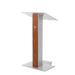 Urbann Y5 Wood Church Podium in Whiskey with Wheels