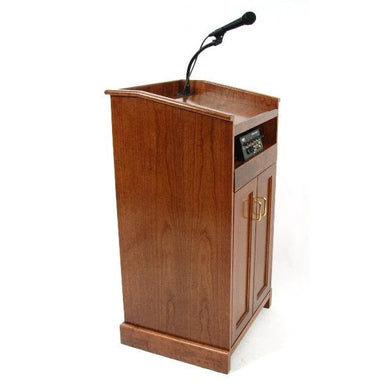 Executive Wood The Collegiate Evolution Sound Lectern- side view