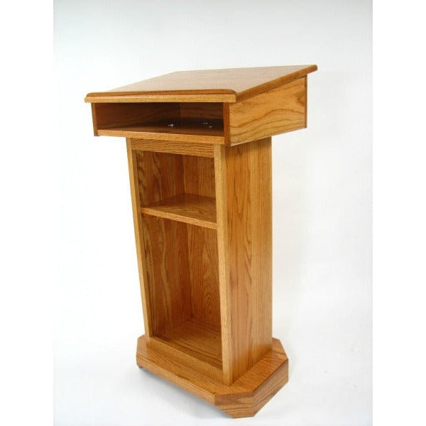 Fieldstone Lecterns The Senator Full Handcrafted Solid Hardwood Lectern — Podium Stage
