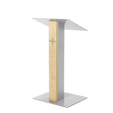  - Wooden podium for church with slim design that allows audience to see you.  This church podium stand is functional and elegant.